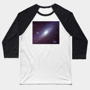 Andromeda Galaxy Baseball T-Shirt